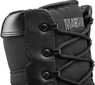 Çizme taktike Magnum Interceptor High, numri 44, lëkurë edhe najlon, ngjyrë e zezë
