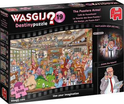 Puzzle me figura Wasgij Destiny 19 19166, 1000 copa, për të rritur