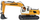 Lojë ekskavator me telekomandë Farming Toys Liebherr R936, shkalla 1:16, i verdhë