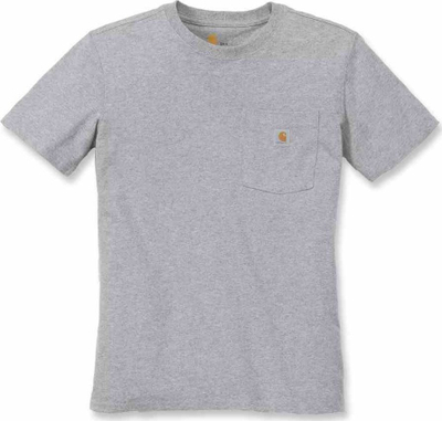 Bluzë Carhartt K87 W Loose Fit SS, prerje e lirshme, me xhep, e bardhë