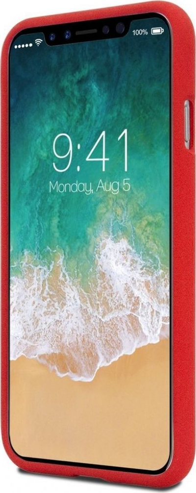Futrollë telefoni Mercury Soft, TPU, për iPhone, e kuqe