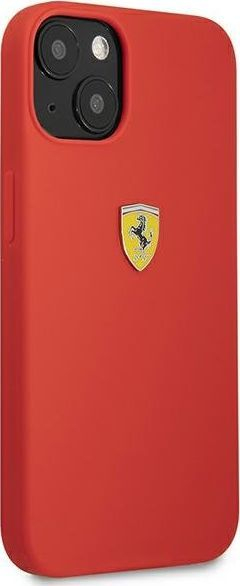 Mbrojtëse telefoni Ferrari FESSIHCP13SRE për iPhone 13 mini 5.4\", silikon, e kuqe