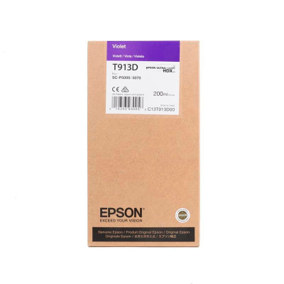 Kartuçë boje Epson T913D, Violet, 200ml