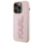 Kapak telefoni Karl Lagerfeld KLHCP15L3DMBKCP për iPhone 15 Pro 6.1", hardcase, rozë