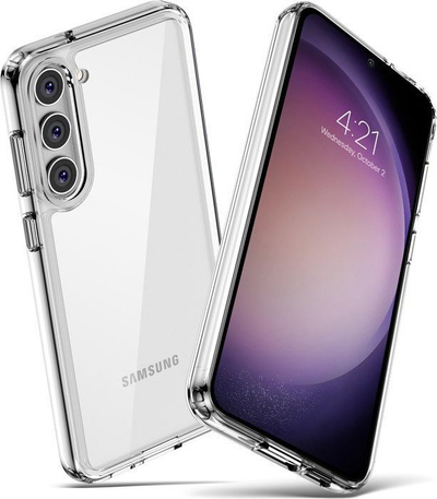 Maskë mbrojtëse Crong Crystal Shield për Samsung Galaxy S23 Plus, transparente