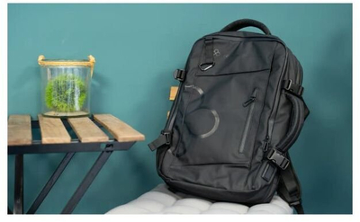 Çantë shpine për laptop Ultron NPU 17, 17", me shumë xhepa, e zezë