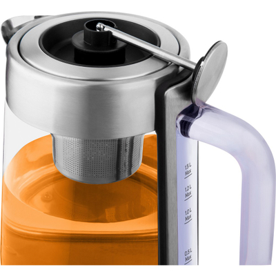 Vluese Uji intelegjente 1.5L Sencor SWK 1590SS, Argjendë/Xhamë