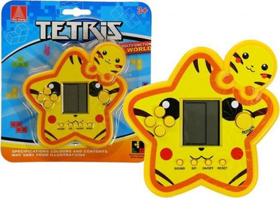 Lojë elektronike Max Chang Tetris Star, portative, për kalamaj, e verdhë