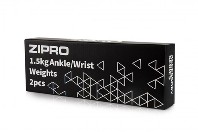Pesha fitnesi për kyçe Zipro, 2x1.5 kg, të gjelbra