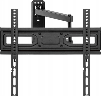Mbajtëse murale TV KIVI MOTION-443A, 32-55", e rregullueshme, e zezë
