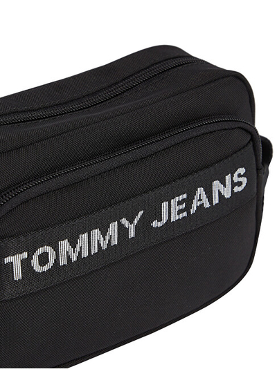 Çantë krahu për femra Tommy Hilfiger, e zezë
