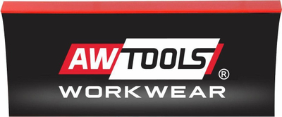 Veshje pune AWTools Workwear, rezistente, për përdorim profesional, e zezë