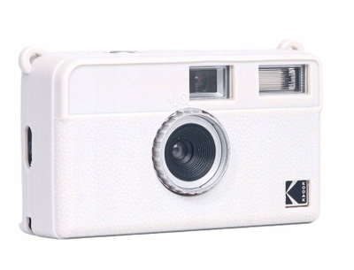 Mbulesë silikoni për kamer Kodak Ektar H35 H35n Ultra F9, pouch mbrojtës, e bardhë