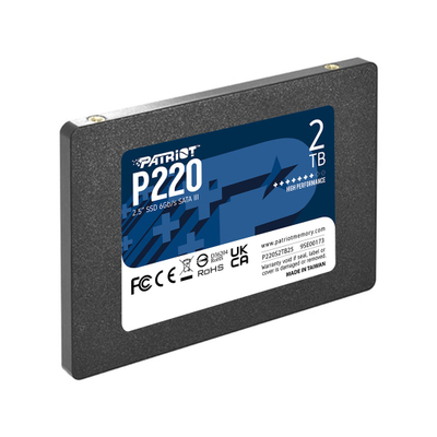 Disk SSD Patriot Memory P220, 2.5\", 2TB, SATA III