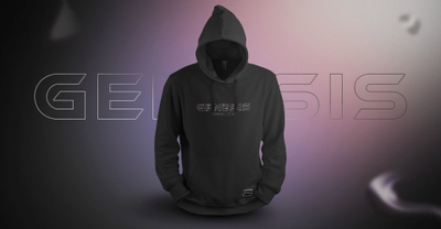 Bluzë me kapuç Genesis Holo Hoodie 134, për goca
