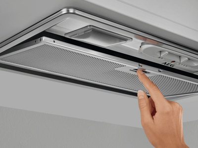 Kapak aspirues AEG DGB3523S, ndriçim LED, inox