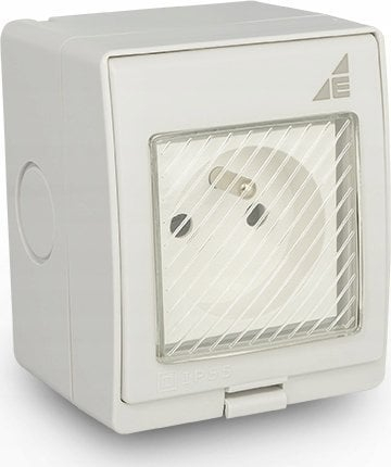 Prizë sipërfaqeje Elektro-Plast AQUA55 55.19, IP55, 16A, gri