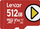 Kartë memorie Lexar LMSPLAY512G-BNSNG, 512GB, MicroSDXC UHS I Class 10, e kuqe