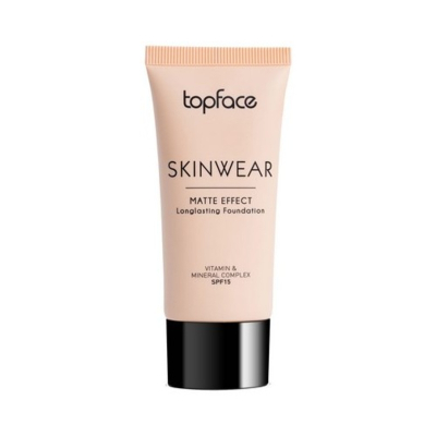 Krem pudër Topface Skinwear Matte Longlasting Foundation, 006, 30 ml