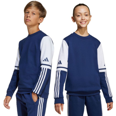 Спортска блуза adidas Squadra 25 Sweat Crew Jr JD4814, памук, за деца, сина