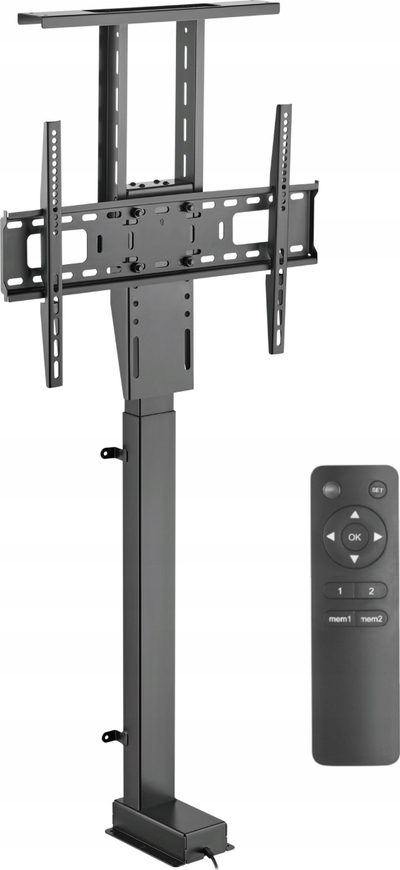 Mbajtëse elektrike TV Maclean MC-866T, 37-80\", Tuya, VESA 600x400