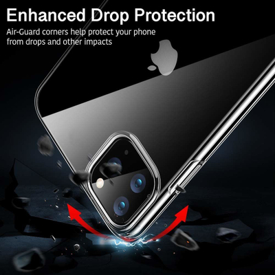 Mbrojtëse telefoni Mercury Jelly për iPhone 11 Pro, TPU, e tejdukshme