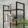 Raft për libra Indus 60×30×150 cm (HM9425), gri