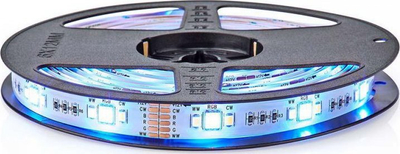 Shirit LED i zgjuar Nedis SmartLife, 5 metra, Wi‑Fi RGB, i bardhë i ftohtë edhe i bardhë i ngrohtë