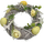 Kurorë zbukuruese Saska Gift and Decor, 24cm, Pashke me flutura edhe vezë, shumëngjyrëshe