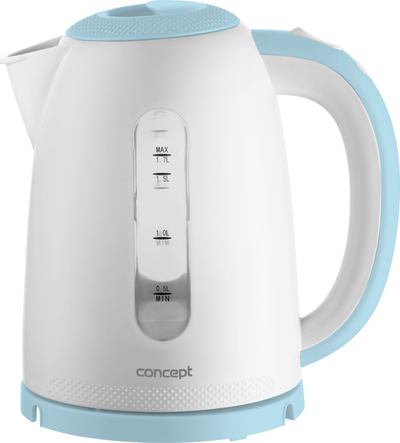 Çajnik elektrik Concept RK2333 Palette, 1.7L, 2200W, i bardhë
