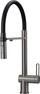 Rubinet kuzhine Deante Magnetic BRM_D75M, çelik inox, grykë e butë, titanium me të zezë