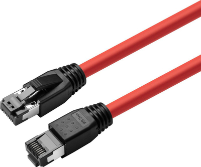Kabllo rrjeti MicroConnect CAT8.1 S/FTP, 7.5m, e kuqe LSZH