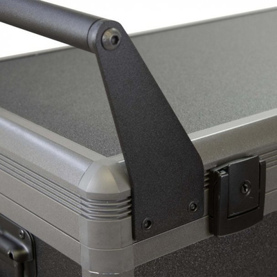 Karrocë karikimi Dicota Cart, deri 14 laptopë e tabletë, vetëm karikim AC 230V, ngjyrë argjendtë
