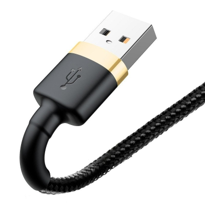 Kabllo USB Baseus Cafule USB A në Lightning, 2 m, 1.5A, e zezë