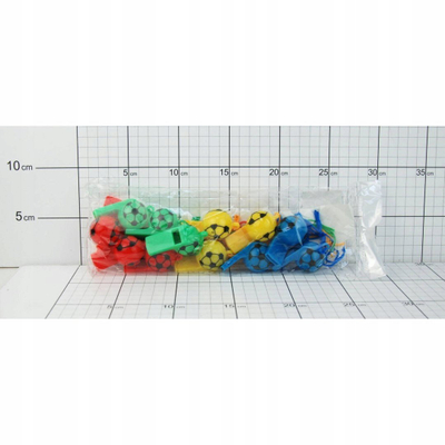 Set bilbilash Dromader Whistles 01213 12130, 12 copë, shumëngjyrësh