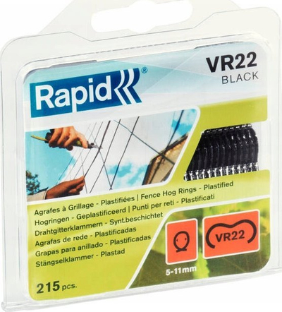 Organizues për kapëse Staples VR22X215, rrjetë metalike, i zi