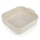 Tavë katrore qeramike Peugeot Appolia Square, 28cm, ecru
