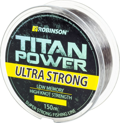 Tel peshkimi Robinson Titan Power Ultra Strong 150m, 0.195mm