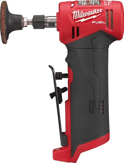 Brushe drejtuese Milwaukee M12 FDGA 0, pa furça, 8 mm, e kuqe me të zezë