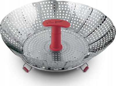 Avaporues palosës çeliku Lamart LT7066, 28 cm, çelik inox, ngjyrë argjendi