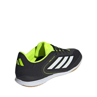 Këpuca futbolli Adidas Copa Court Club JR2892, për kalamaj, e zezë