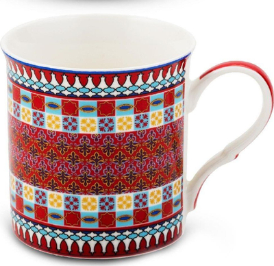 Set filxhanësh NAVA Colorful Mugs, 4 copë, porcelan 330 ml, shumëngjyrësh