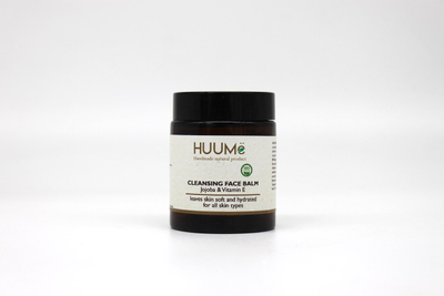Balsam për pastrimin e fytyrës HUUMë, me vaj jojobe & vitamin E, 85gr