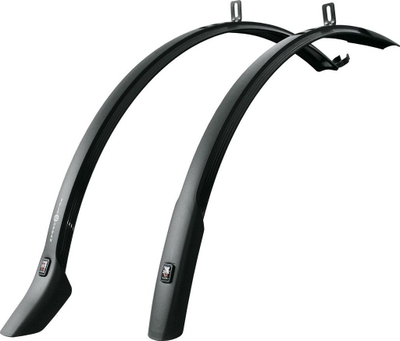Set mbrojtësa biçiklete SKS Velo 42 Urban 28, për rrota 28", i zi