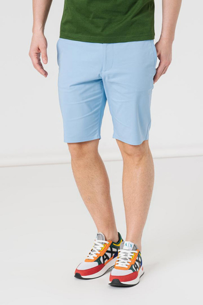 Pantallona të shkurtra për meshkuj PEGAS, casual, madhësia XL, blu