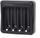 Karikues baterish Energenie USB Battery Charger, për AA dhe AAA, 4 slote, i zi