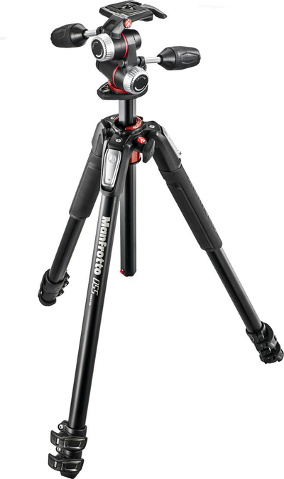 Tripod Manfrotto 055XPRO3, alumin, 3 copa, 183 cm, i zi