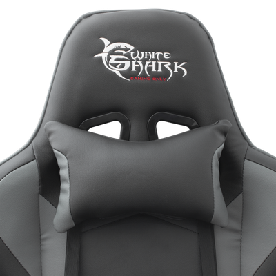 Karrige gaming White Shark Terminator, e zezë/ hirtë