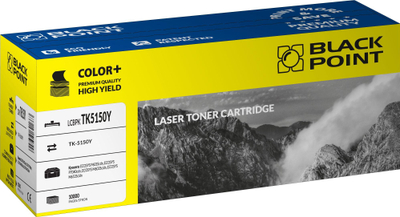 Toner Black Point LCBPKTK5150Y BLKYOTK5150YBW, i verdhë