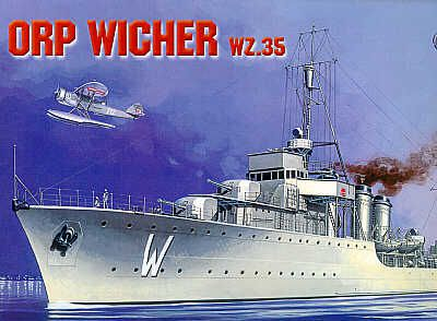 Model anijeje Mirage ORP Wicher WZ.35 40068, plastik, për montim